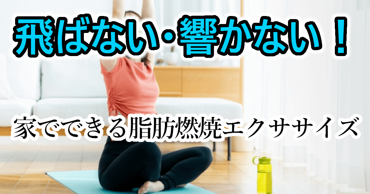 マンション・アパート住まいでもできる静音エクササイズ｜騒音ゼロの有酸素運動法